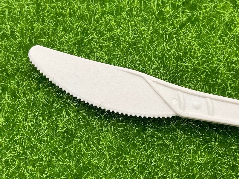 CHANYI Bamboo Fiber Knife, Eco Friendly, Biodegradable, Compostable and Disposable Knife