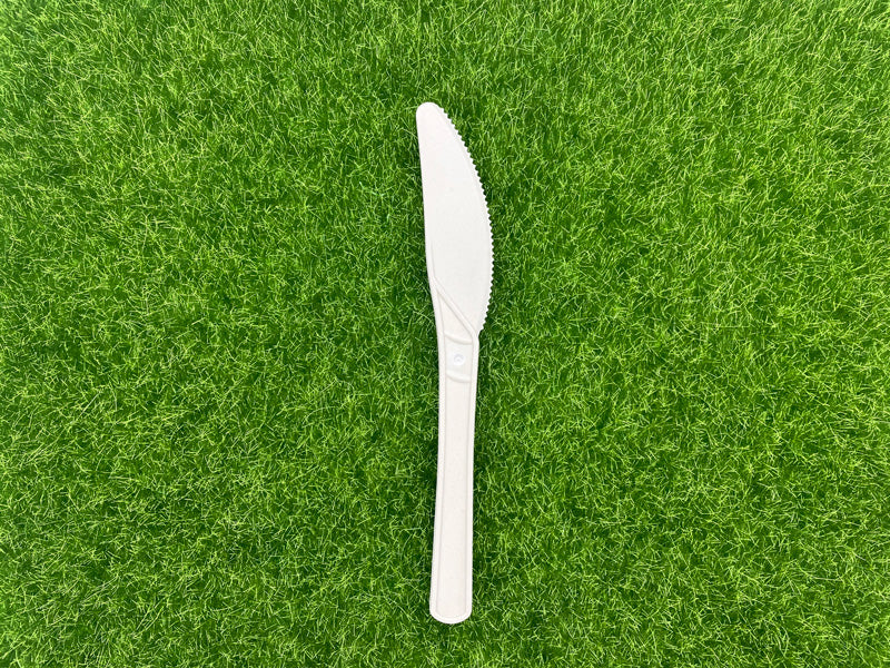 CHANYI Bamboo Fiber Knife, Eco Friendly, Biodegradable, Compostable and Disposable Knife